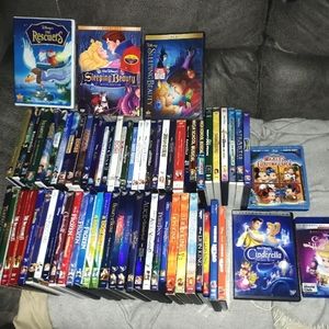 Disney DVDs & Blu-rays all in great condition sum still factory sealed